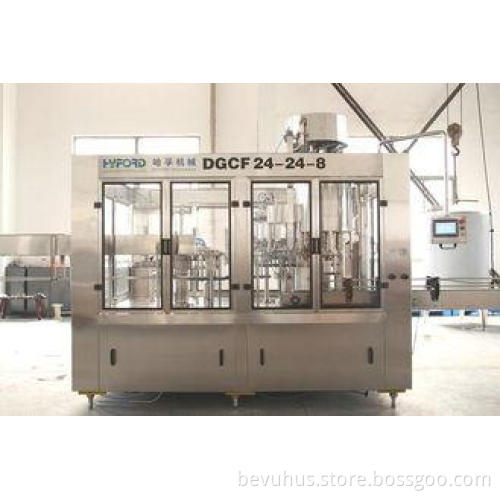 Full Automatic Bottle Carbonated Drink Filling Machine for